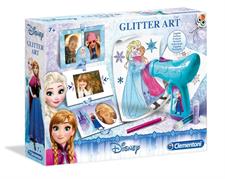 FROZEN SNOW GLITTER ART