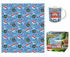 SUPERWINGS COPERTA+TAZZA