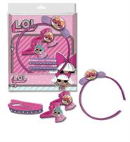 SET ACCESSORI CAPELLI LOL