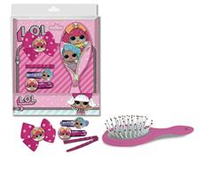 SET ACCESSORI CAPELLI E SPAZZOLA LOL