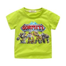 T-SHIRT GORMITI 5-6 ANNI COL. ASS.