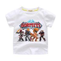 T-SHIRT GORMITI 7-8 ANNI COL. ASS.