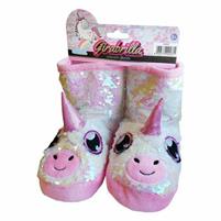 GIRABRILLA CIABATTA STIVALE UNICORNO