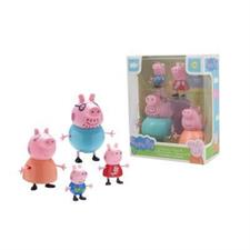 PEPPA PIG SET FAMIGLIA 4 PERSONAGGI