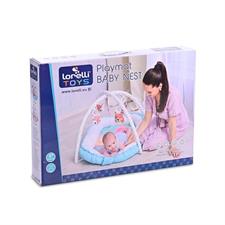 PALESTRINA CON ARCO GIOCHI BABY NEST AZZURRA