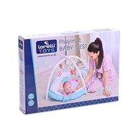 PALESTRINA CON ARCO GIOCHI BABY NEST AZZURRA
