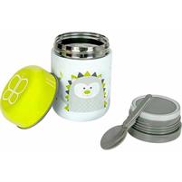 THERMOS PER CIBO CON CIOTOLA E CUCCHIAIO VERDE
