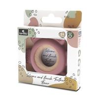 MASSAGGIA GENGIVE SILICONE E LEGNO ROSA