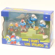 CONFEZIONE 4 PUFFI ESCLUSIVI ASSORTITI