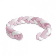 TRECCIA PARACOLPI ROSA STELLINE 150 CM