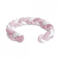 TRECCIA PARACOLPI ROSA STELLINE 150 CM