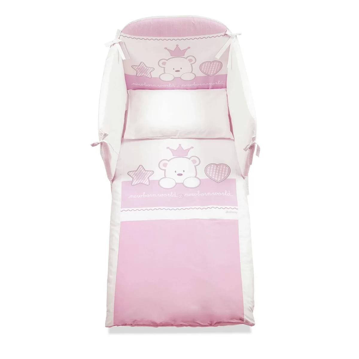 PIUMONE E PARACOLPI BABY RE ROSA