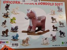 POLTRONCINA DONDOLO UNICORNO ROSA
