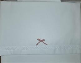 LENZUOLA ROSA BIANCO 032