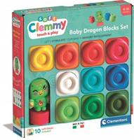 CLEMMY COSTRUZIONI MORBIDE DRAGON 10 PZ