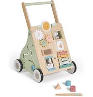 CARRELLO PRIMI PASSI LEGNO MAXI VERDE