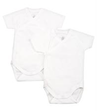 SET 2 BODY BIANCHI MANICA CORTA 1 MESE