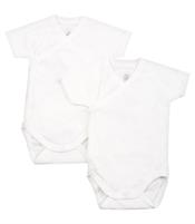 SET 2 BODY BIANCHI MANICA CORTA 1 MESE