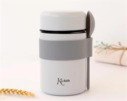 THERMOS CIBO 500 ML GRIGIO CUCCHIAINO