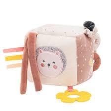 CUBO MORBIDO SENSORIALE ROSA