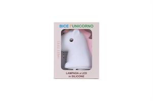 LAMPADA IN SILICONE BICE UNICORNO RICARICABILE